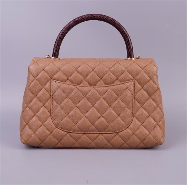 Túi Chanel Coco nude đậm (23937400) sz28 KG+