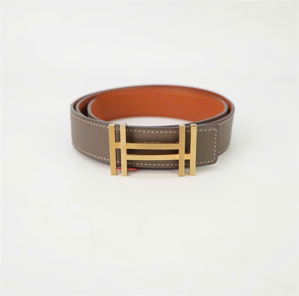 Thắt lưng Hermes màu xám KG+
