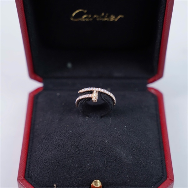 Nhẫn Cartier đinh đính kim (RWI592) sz51 (A-T) KG+