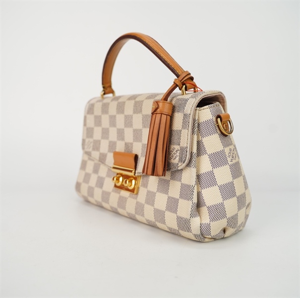 Túi LV cluny ô vuông xám size 23 KG+