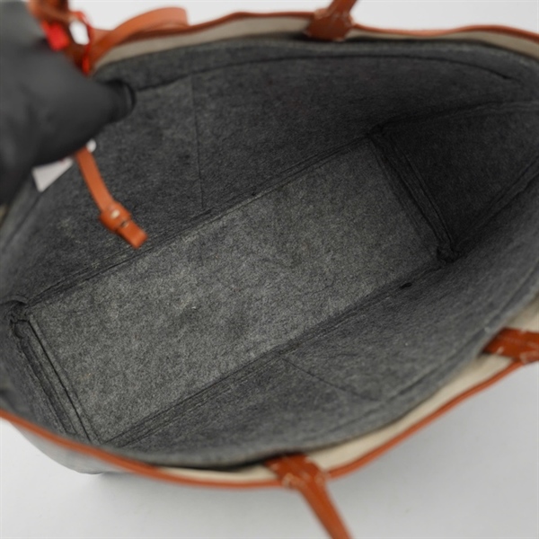 Túi Goyard Tote nâu kèm lót form sz34 KG+