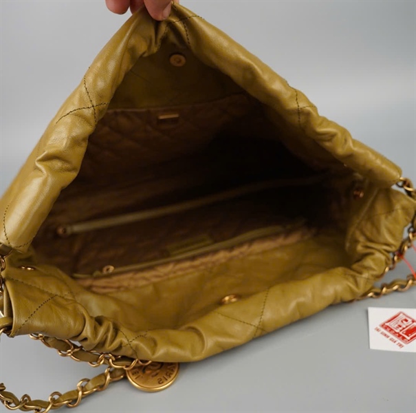 Túi Chanel Hobo xanh bơ kèm ví (JKKEC2HK) sz35 (HC)+
