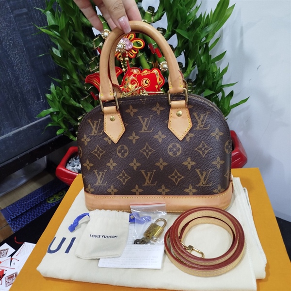 Túi LV Hoa Nâu+