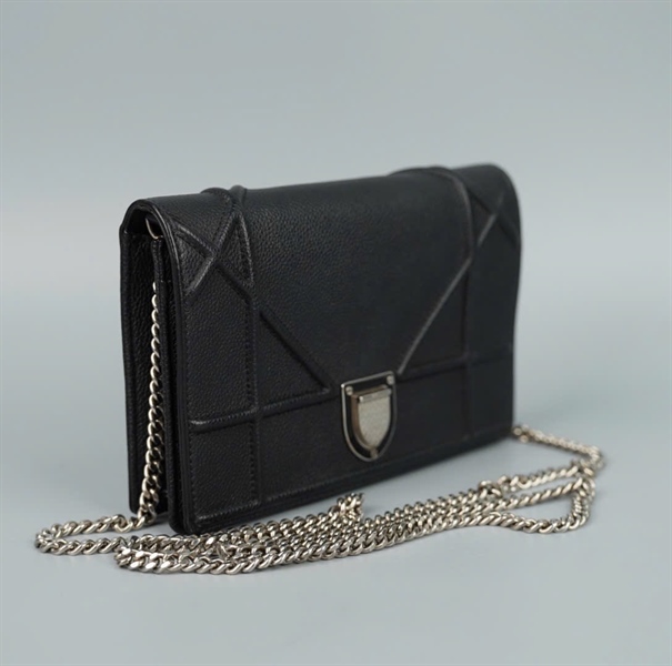 Túi Dior Woc màu đen sz19 (BQ) KG+