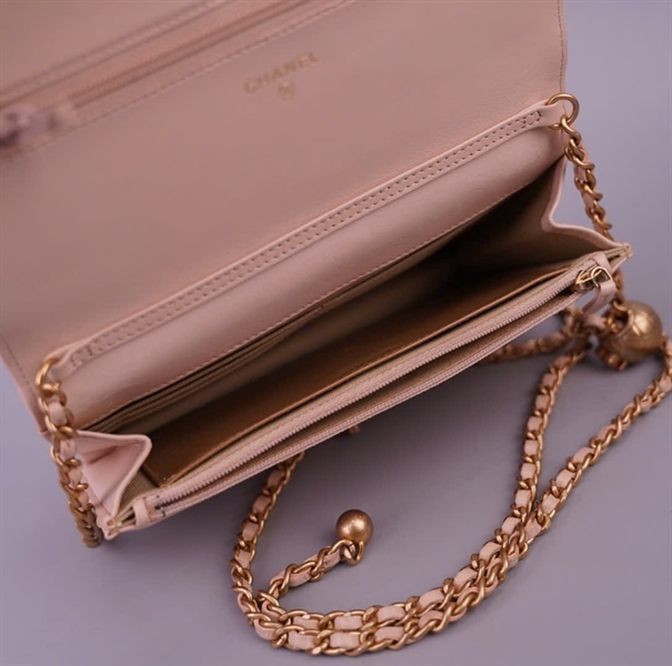 Túi Chanel Woc nude (GLLTEK1C) sz19 KG+