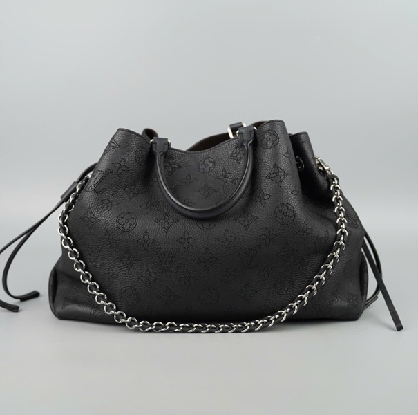 Túi LV Bella Tote hoa đen 2strap sz32 (BQ) KG+