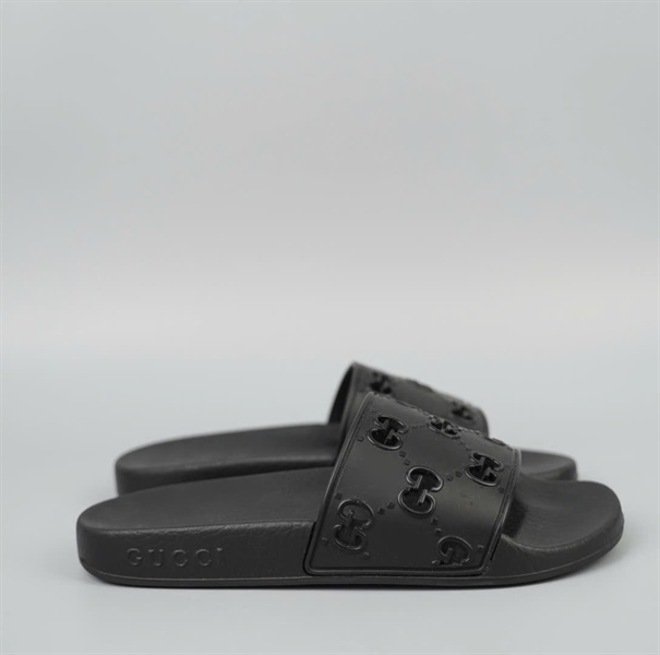 Dép GG đen sz34 KG+