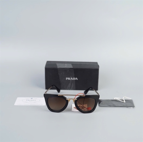 Kính Prada SPR09QS đen KG+