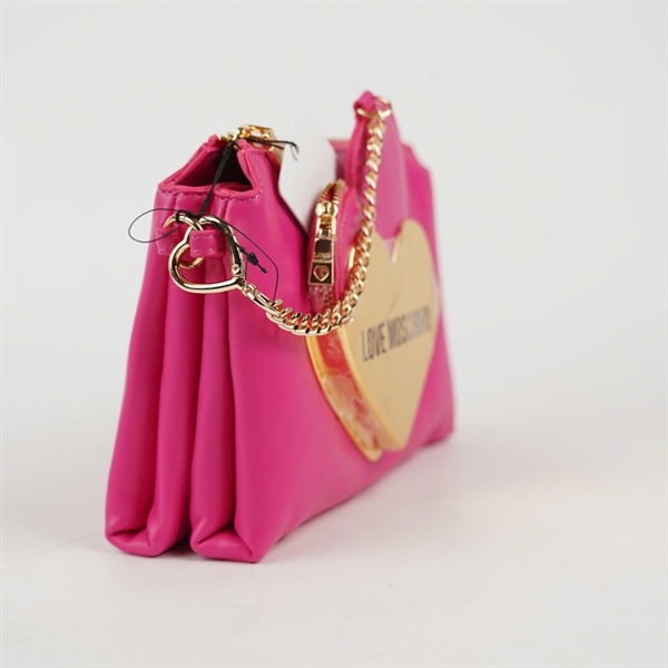 Túi Love Moschino hồng sz24 +