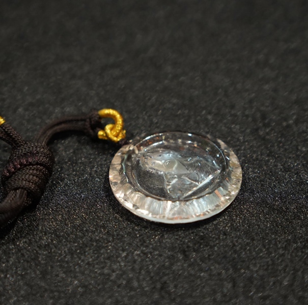 Mặt Chúa thạch anh cắt giác KG+