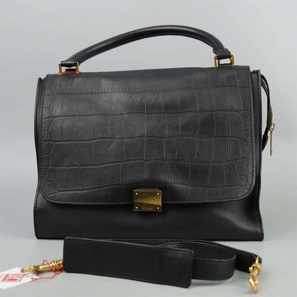 Túi Celine Handle đen sz29 KG+