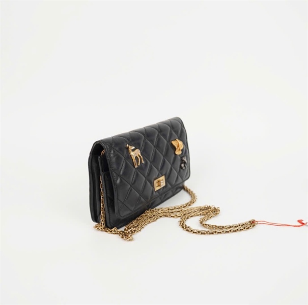 Túi Chanel Charm đen sz19 (26620257) (HC) +