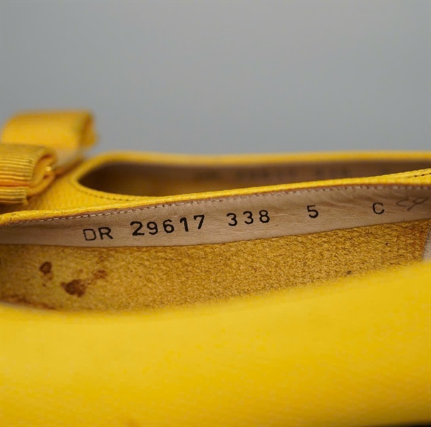 Giày Salvatore màu vàng cao 3p sz5 KG+