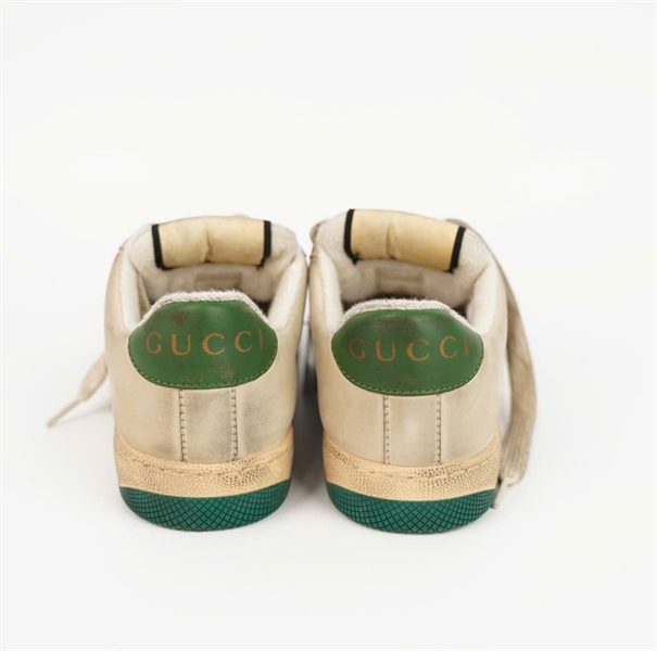 Giày GG xám viền xanh size 35.5 (Manly) KG+