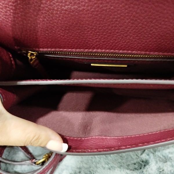 Túi Tory Burch màu đỏ đô ++