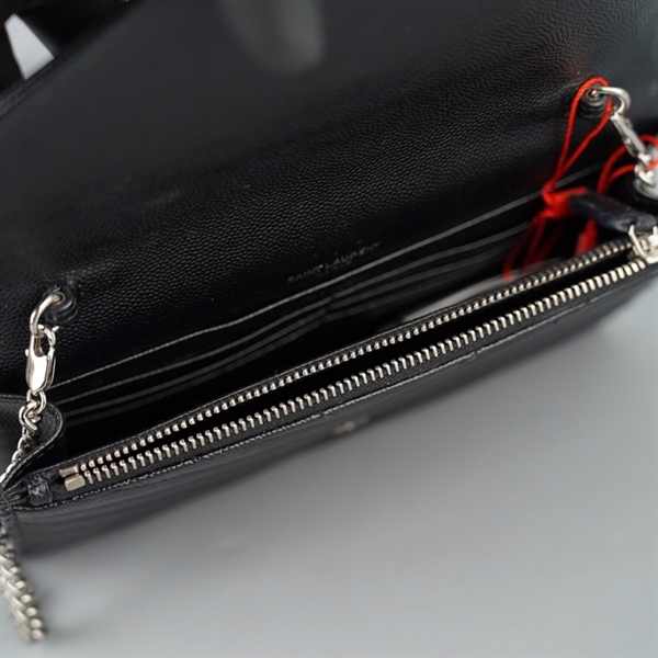 Túi YSL đen sz19 (BQ) KG+
