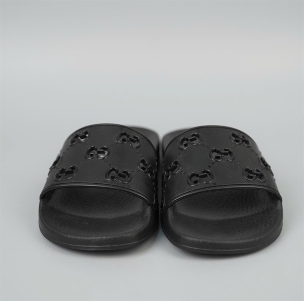 Dép GG đen sz34 KG+