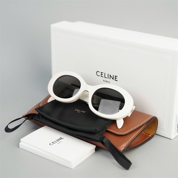 Kính Celine trắng CL40194U 25A (52-22-145) KG+