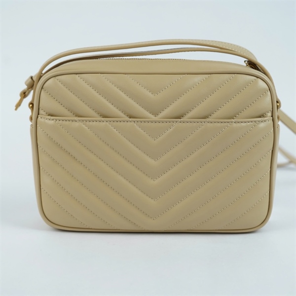 Túi YSL Loulou Camera Bag nude kèm champ (GUE715232-0922) sz23 KG+