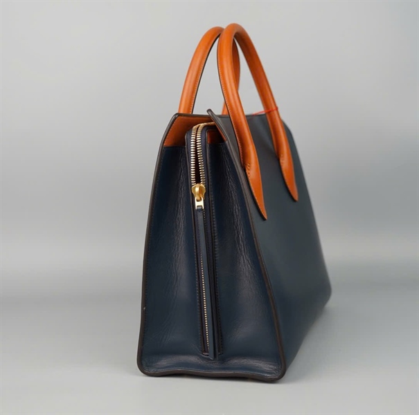 Túi Celine captap handle xanh đen sz36 KG+
