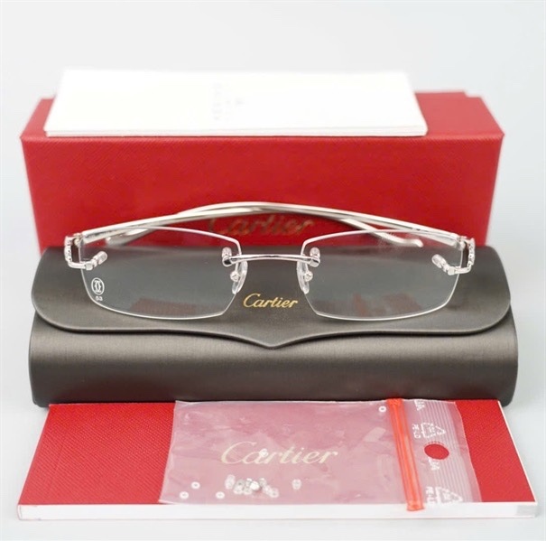 Kính Cartier bạc CT0061O-003 (53-18-135) KG+