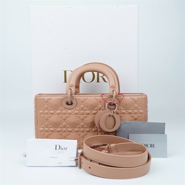 Túi Dior Joy nude 2 strap (10-MA-1202) sz26 KG+