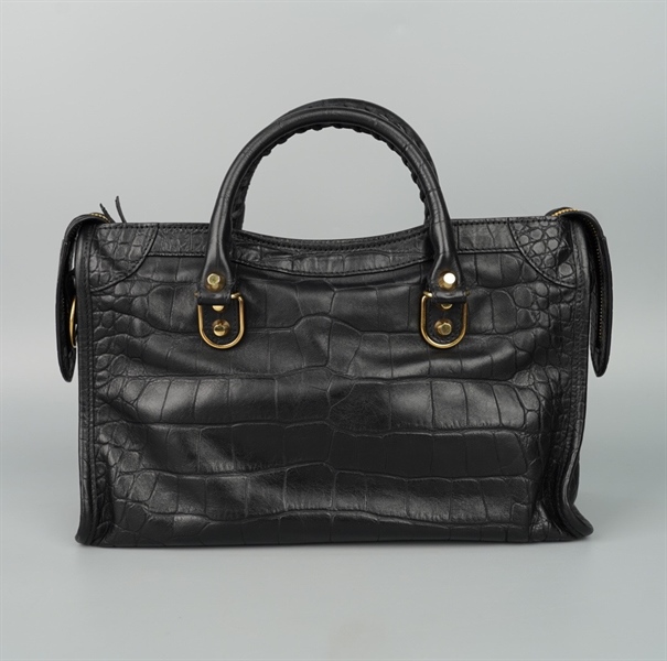 Túi Balenciga đen kèm lót form (432331.1000.W002123) sz30 KG+