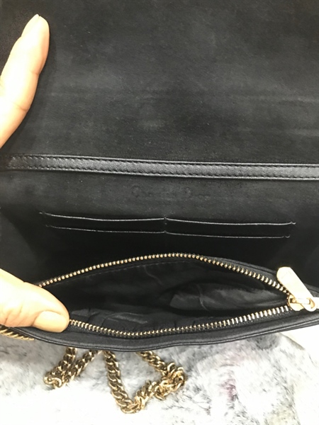 Túi Dior WOC đen +
