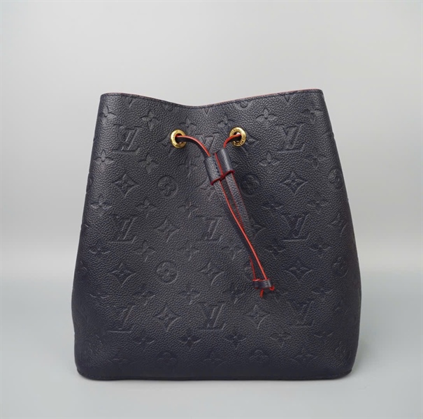 Túi LV Nóe hoa xanh 2 strap sz28 (BMC) KG+