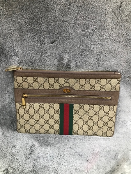 Túi Clutch Gucci nâu +