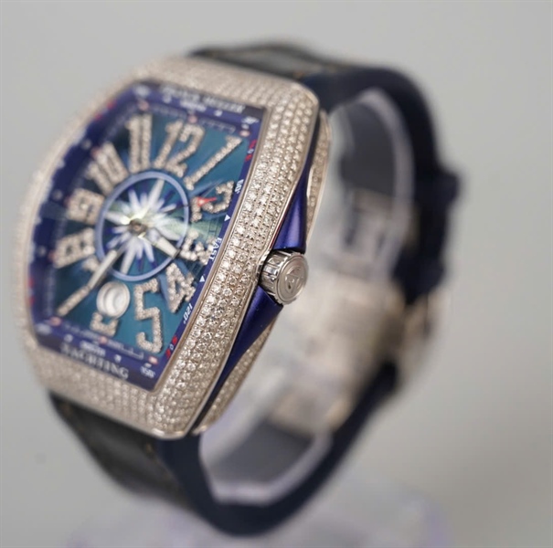 Đồng hồ Franck Muller V41 (41x55mm) xanh đen (NO2170) (HC) KG+