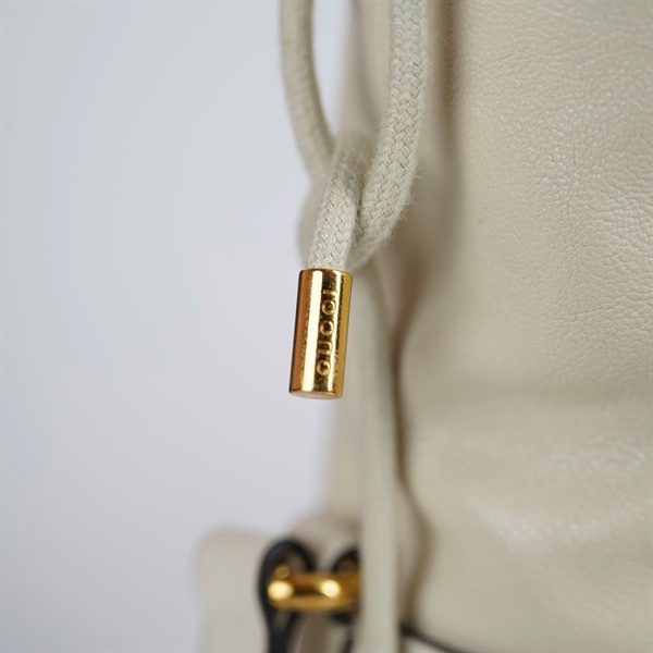 Túi GG Bucket trắng (002118-000926) sz22 KG+
