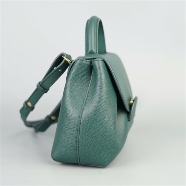 Túi Polene đeo chéo xanh đậm sz17 KG+