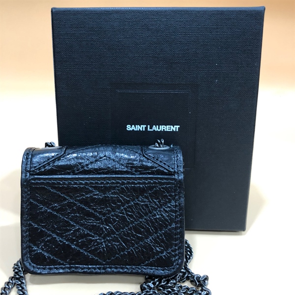 Túi YSL Đen 8cm+