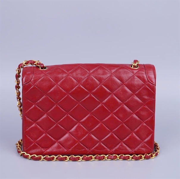 Túi Chanel màu đỏ (1917897) sz21 (LTB) KG+