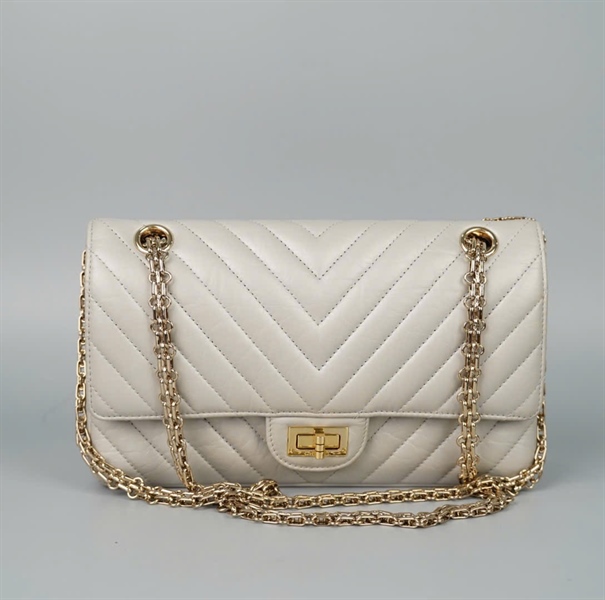 Túi Chanel xám (PKHHG27C) sz24 (BQ) KG+