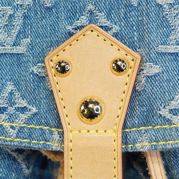 Balo LV Jean Xanh+