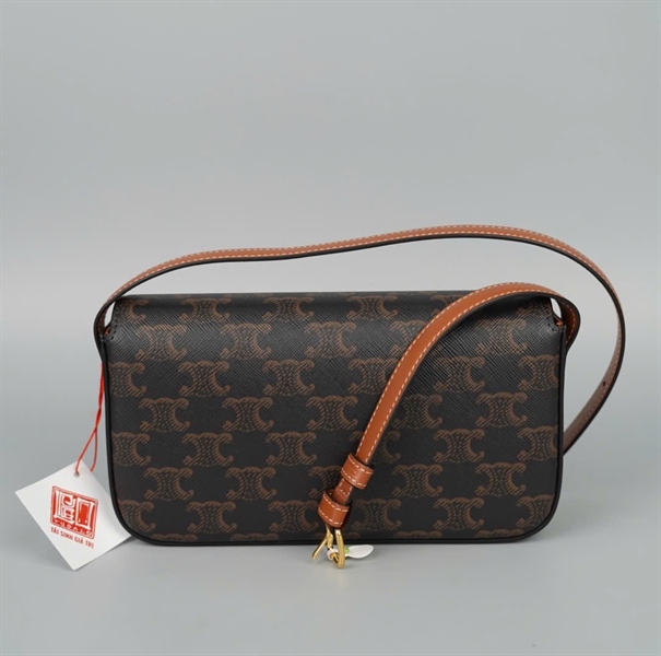 Túi Celine Triomphe nâu chữ nhật (S-CU-4202) (A-T) sz20 KG+