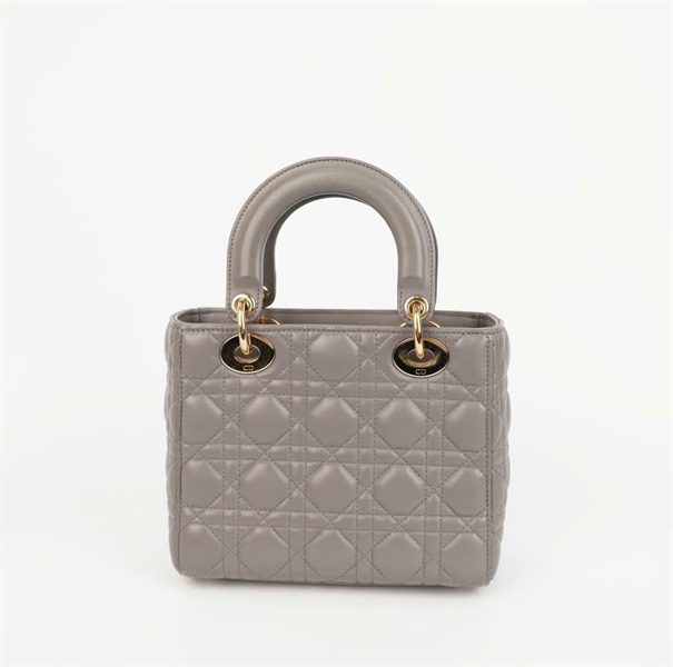 Túi Dior Lady màu xám szS ( HC) (18-MA-0139) +