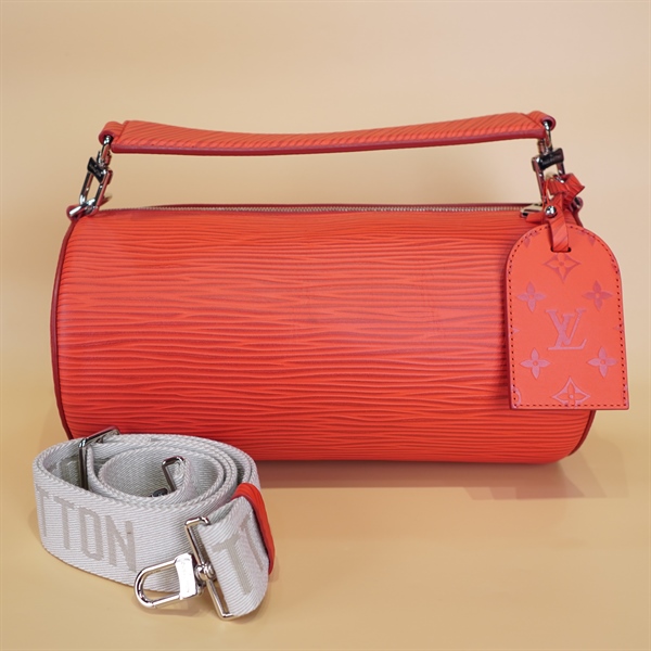 Túi LV đỏ vân ngang 33cm+