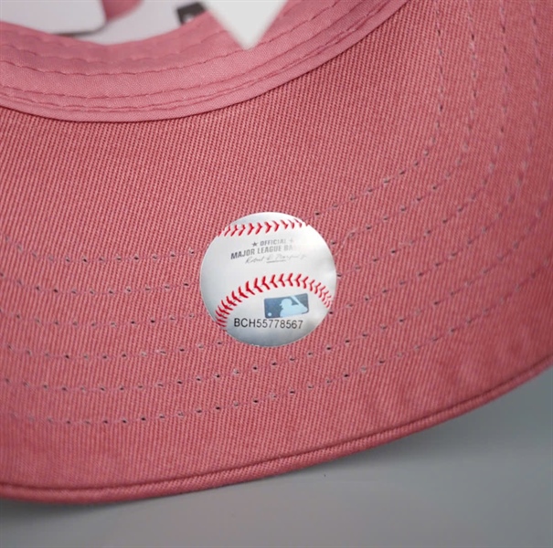Nón MLB màu hồng (PN) +