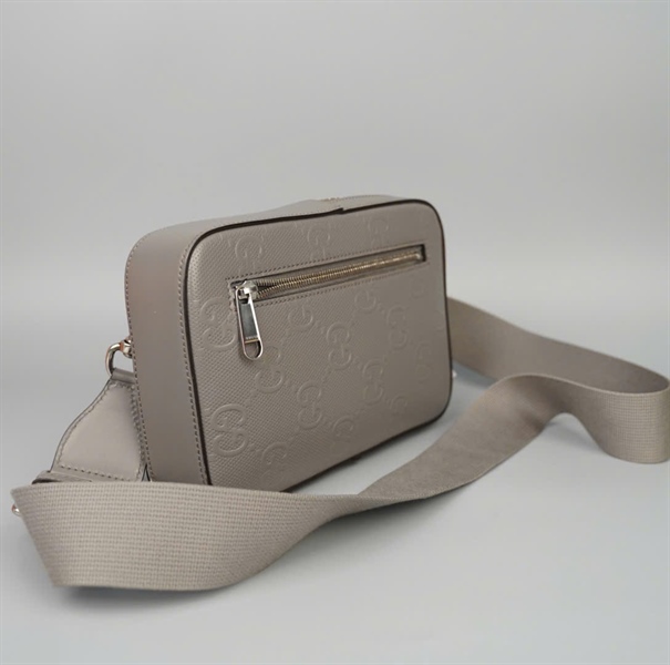 Túi GG đeo chéo xám (H038316785) sz22 (LTB) KG+
