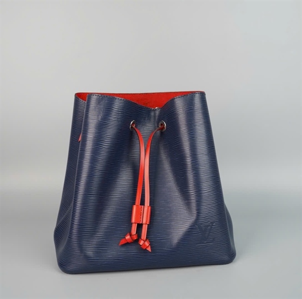 Túi LV nóe xanh lòng đỏ 2 strap (SR2158) sz26 KG+