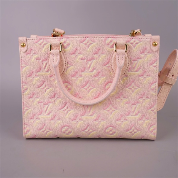 Túi LV Onthego hoa hồng sz25 (LTB) KG+