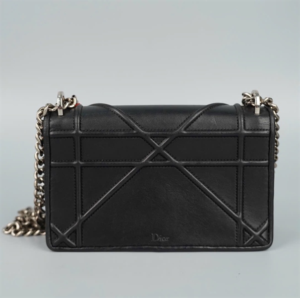 Túi Dior Woc đen sz18 (ALT) KG+