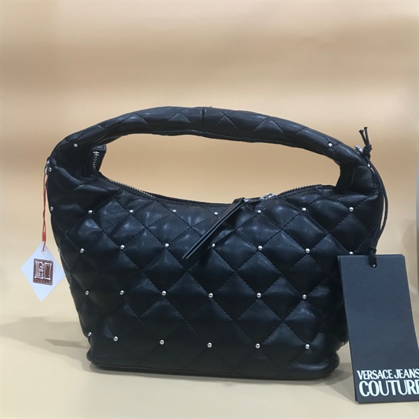Túi Versace Đen Có Đinh KG+