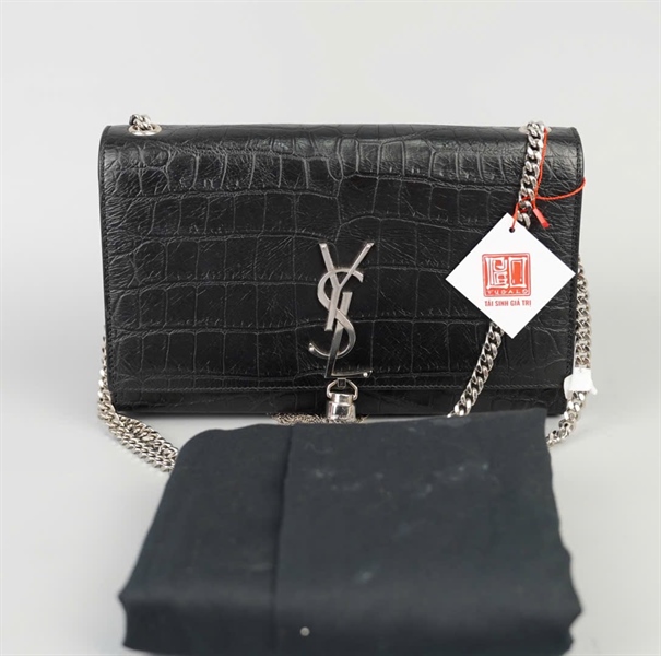 Túi YSL Kate đen sz24 (BMC)+