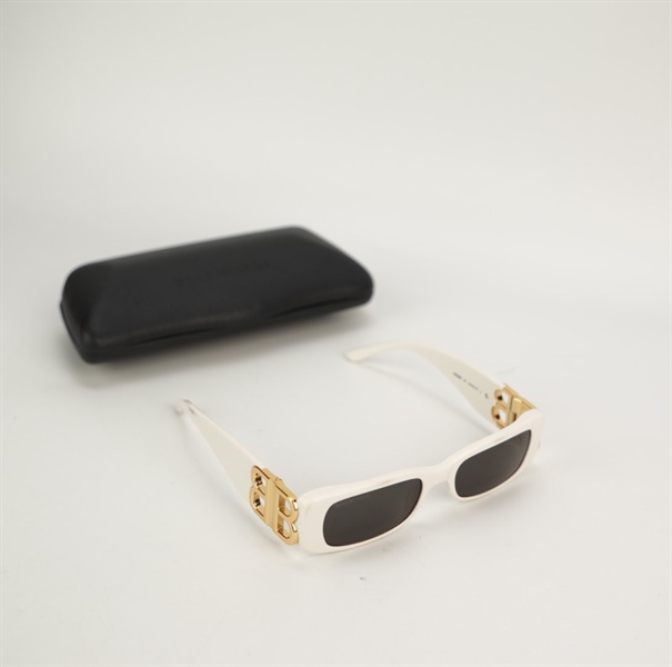 Kính Balenciaga trắng BB0096S -011 KG+