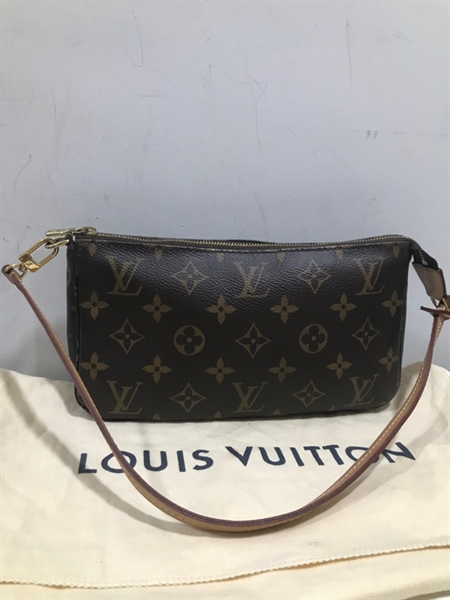 Túi LV Multi Pochette hoa nâu