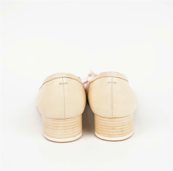 Giày Maison Margiele màu nude size 39 cap 4p (Manly) KG+